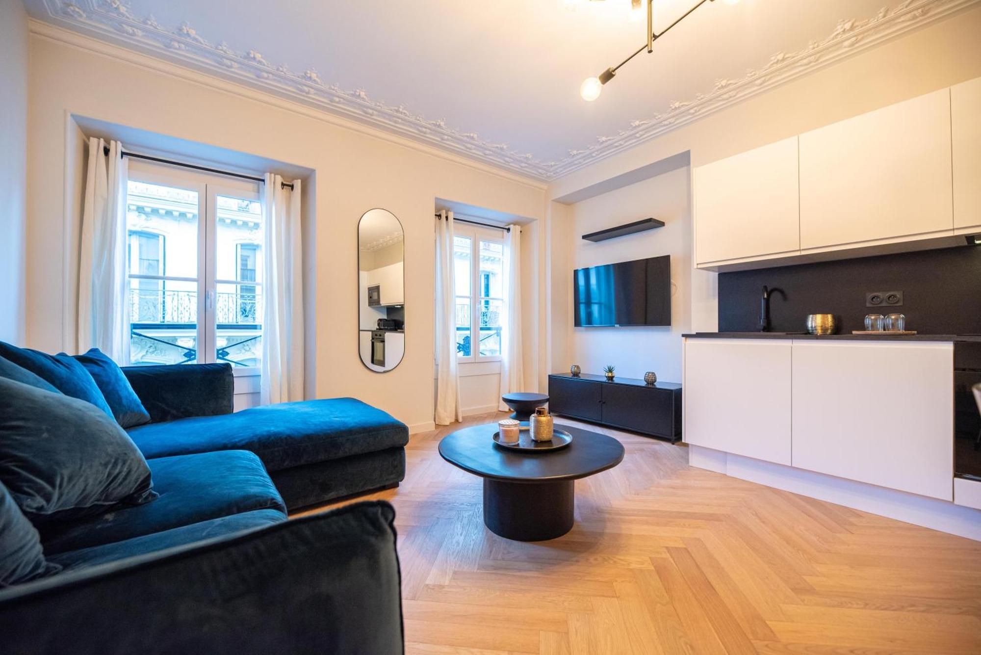 Luxury Apartments In Paris Center Rum bild