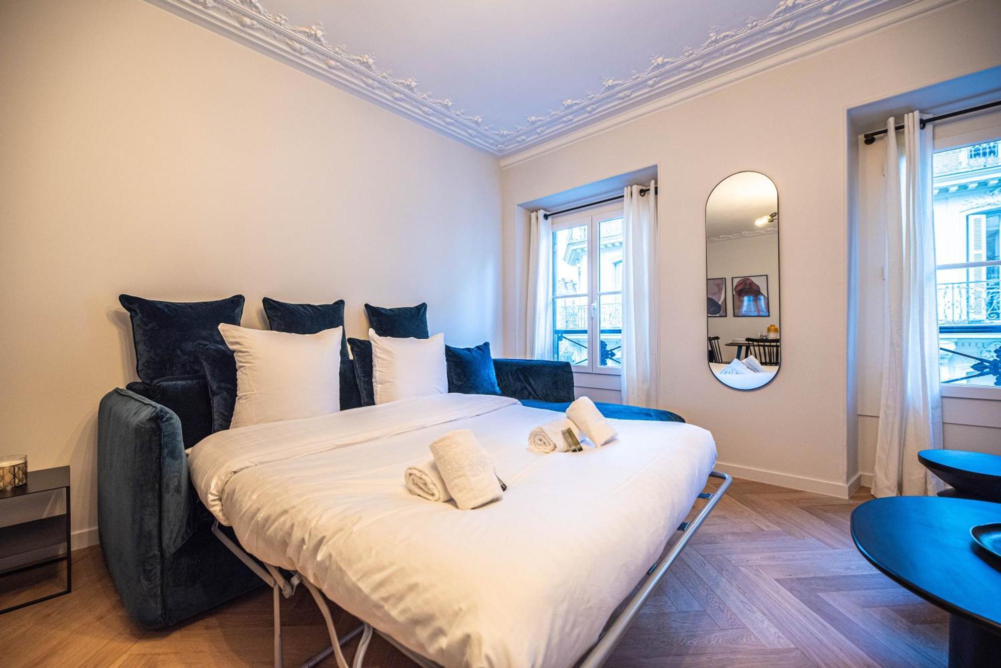 Luxury Apartments In Paris Center Rum bild