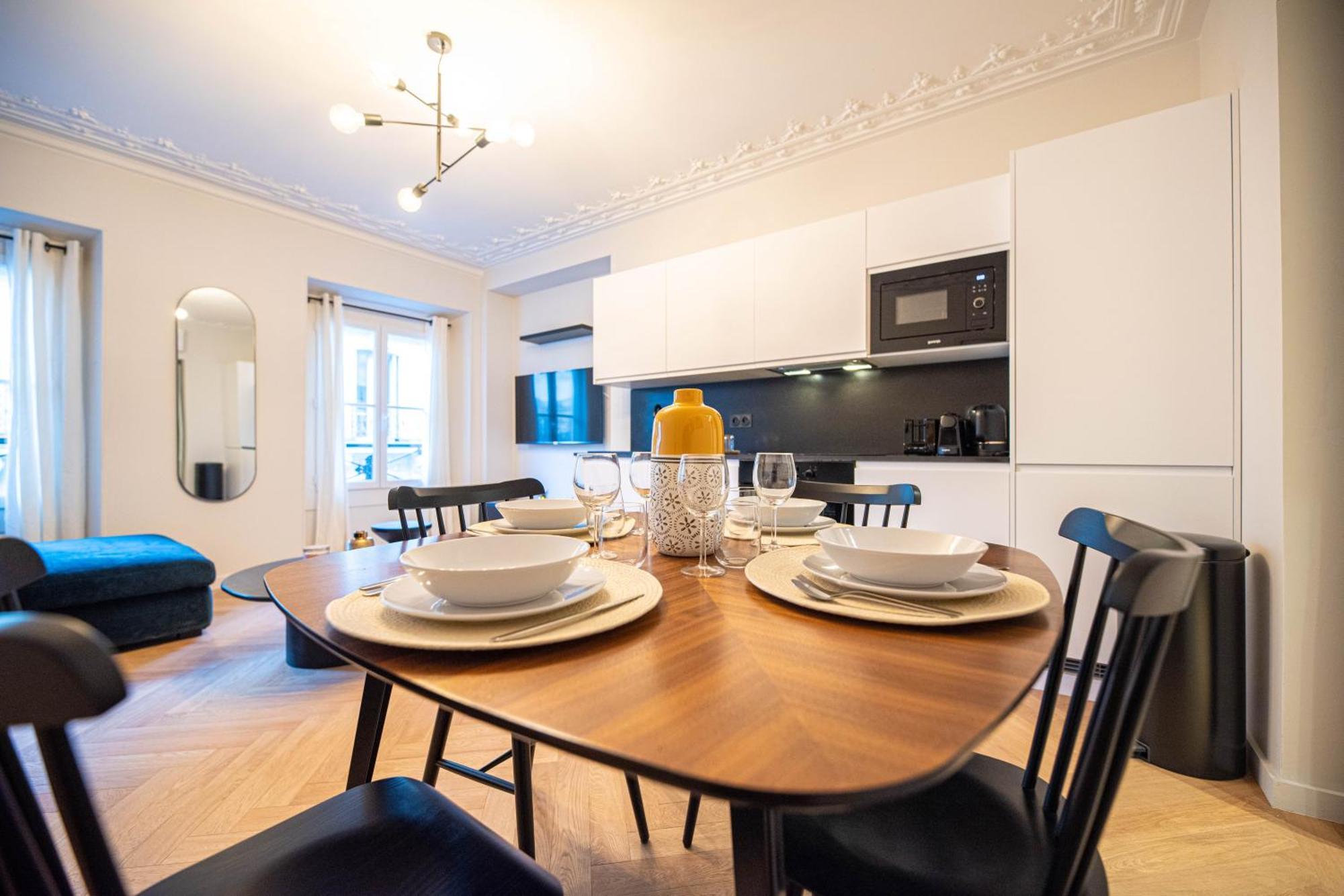Luxury Apartments In Paris Center Rum bild